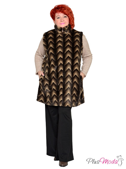 Жилет Модель №1775 размеры 44-84 - Plusmoda фото 13
