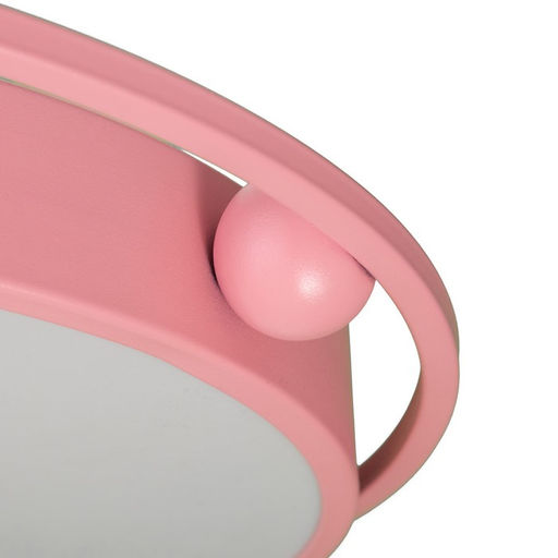 Люстра с ПДУ Ритмо LED 90 Вт 3000-6000К розовый 50?54?5.5 см BayerLux