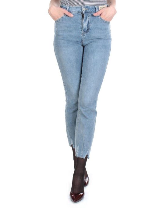 5609 BLUE Джинсы женские AMG JEANS (98% хлопок, 2% лайкра)