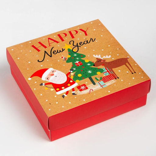 Новогодний подарочный набор KAFTAN New Year, носки р-р 36-39 (23-25 см), маска  фото 17