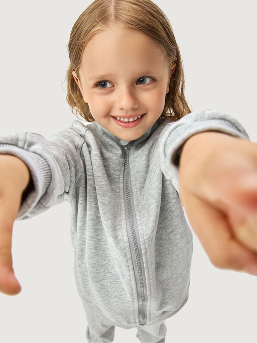 Костюм 7т11026 серый меланж