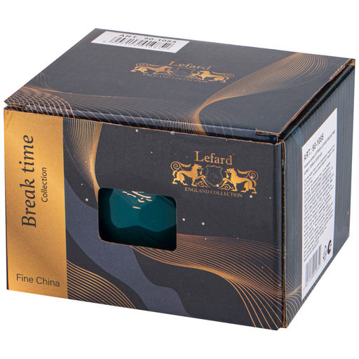 КРУЖКА LEFARD BREAKTIME 400МЛ, ТЕМНО-ЗЕЛЕНАЯ  фото 2