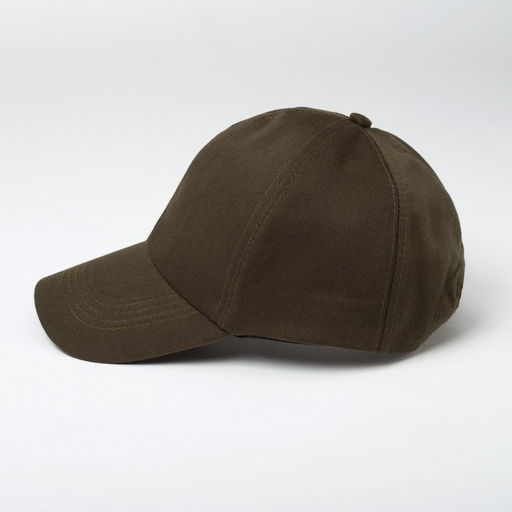 Бейсболка мужская однотонная MINAKU, размер 58, зелёная