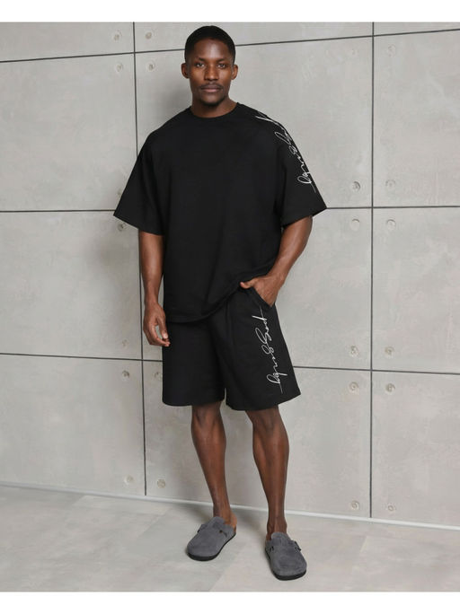 Костюм Босс с Шортами Черный - София фото 4