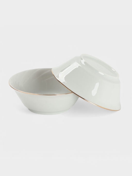 Сервиз столовый Добрушский завод «Голубка», 36 предметов, 4 вида тарелок, фарфор, белый