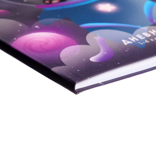 Дневник школьный для 1-4 классов, «Кот в скафандре», интегральная (гибкая) обложка, матовая ламинация, выборочный лак, 48 листов