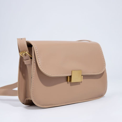 Сумка-мессенджер на клапане, цвет бежевый - Simaland фото 3