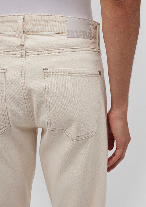 London Akdeniz Ekru Jean Pantolon - Mavi фото 7