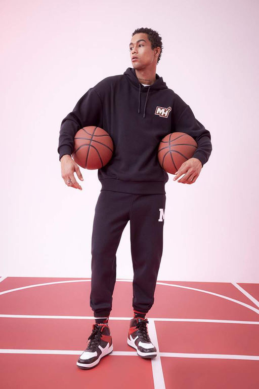 DeFactoFit Спортивные штаны стандартного кроя для бега NBA Miami Heat