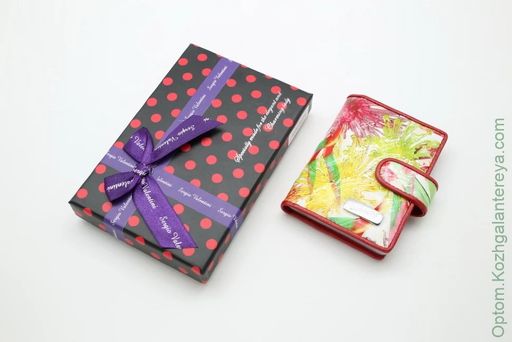 Женская кожаная визитница Sergio Valentini СВ 8003-010  фото 11