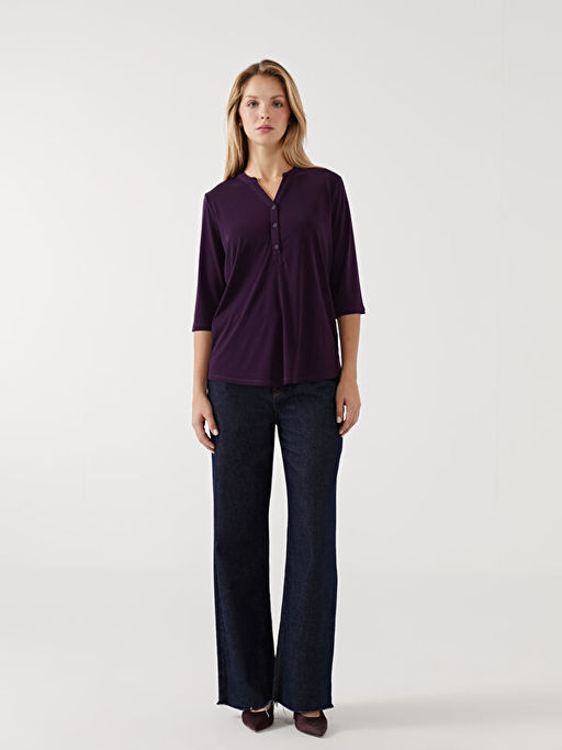 Ka??k Yaka Kad?n Bluz