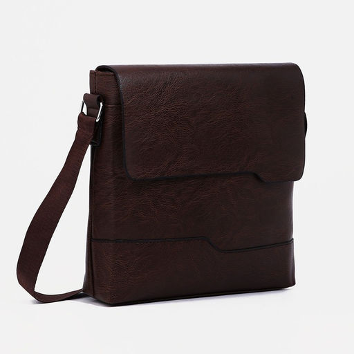 Сумка мужская, цвет коричневый - Simaland фото 2