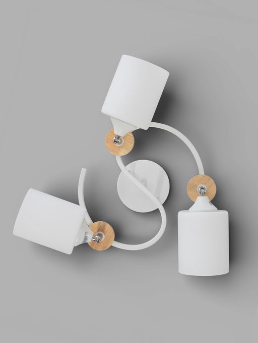 Люстра XA1634/3, 3×60 Вт, E27, белая