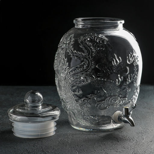 Диспенсер для напитков «Дракон», 8 л, 28×21×34 см