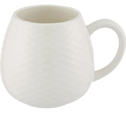 52100 GIPFEL Кружка BLANCHE 400 мл. Материал: фарфор. Цвет: белый.