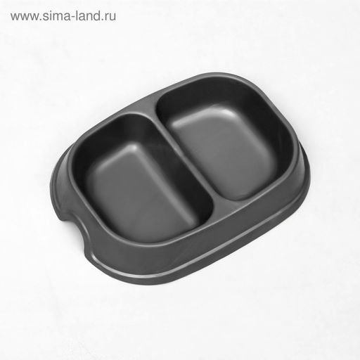 Цена за 3 шт. Миска 2200 мл, серая - Simaland фото 3