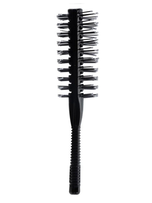 Kristaller Расческа для волос туннельная / Двусторонняя 2156B, пластиковые штифты, 20,5 см, черный