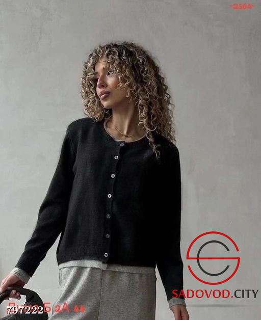 кофта укороченная на пуговицах - Bruno фото 2