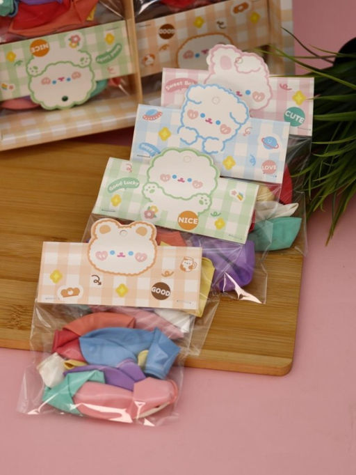 Набор воздушных шаров "Lucky freind", mix