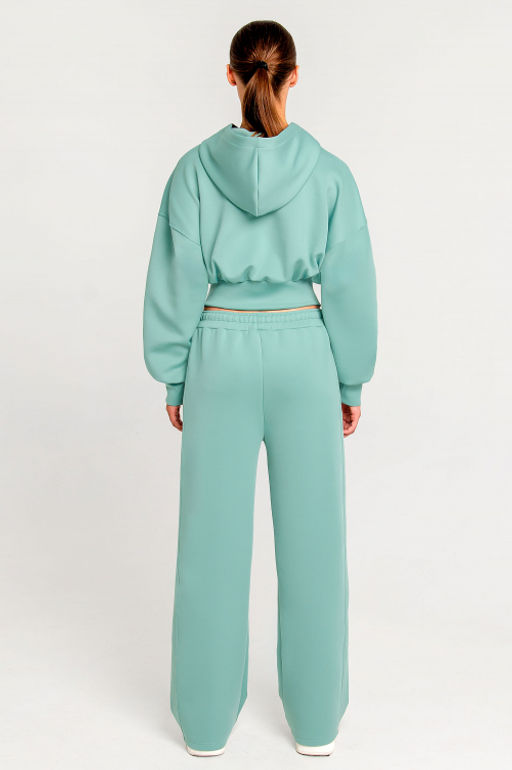 Арт. 2805 Костюм с брюками женский 42-48 (4 шт) Цвет:мята