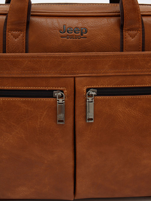 Портфель 1795-01 brown Jeep