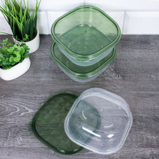 Салатник круглый 3 штуки набор 12,5x4 см / P8 /уп 126/ - ГалеонТрейд фото 7