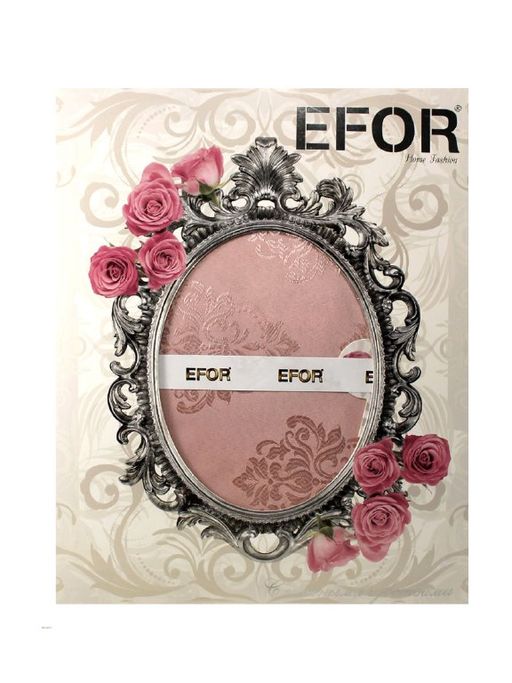 Скатерть EFOR DAMASK 160*220 прямоугольная пудровый PUDRA фото 2