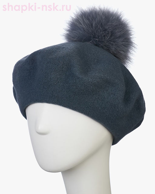 Берет фетр флис Помпон 115 Берет женский флис (58-59) - Tonak фото 19