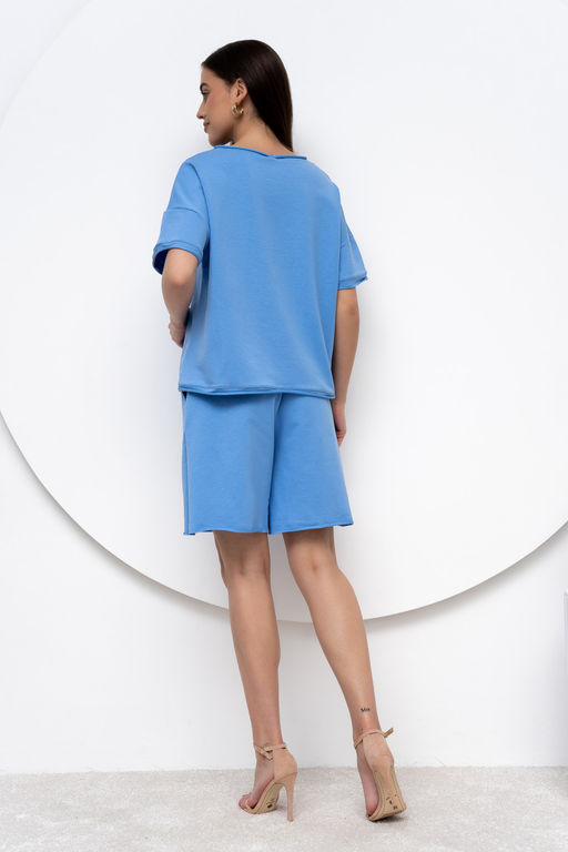 футболка из лёгкого хлопкового футера - Solo mio фото 7