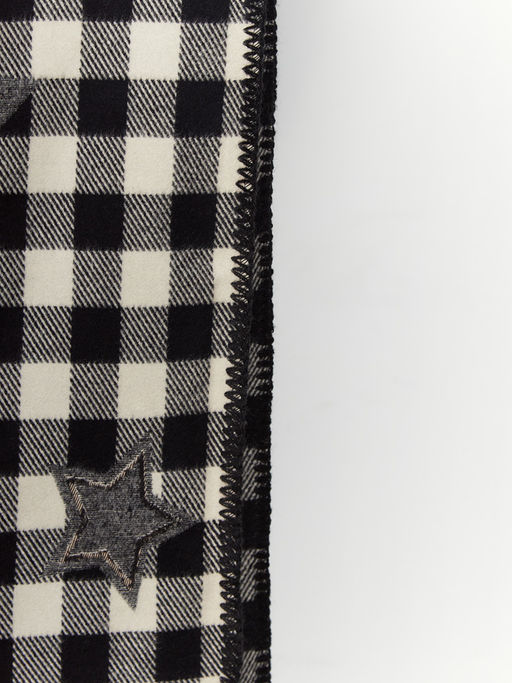 в составе ШЕРСТЬ и КАШЕМИР Большой, мягкий, теплый  двусторонний палантин - Tantino фото 5