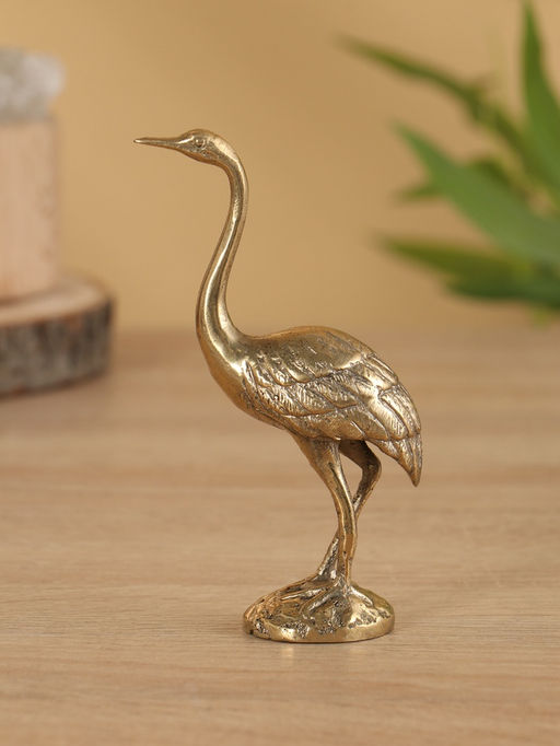Сувенир «Журавль», 7×4×12 см, бронза