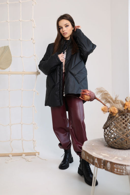 Куртка AMORI 2147 черный  фото 2