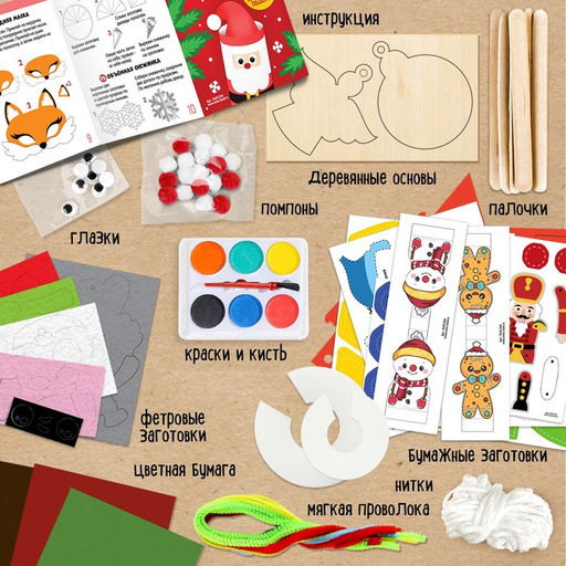 Новогодний подарок «Поделки своими руками», 15 поделок