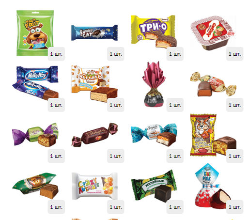 Чудесный 1000 г. текстиль - Сладкий мир фото 2