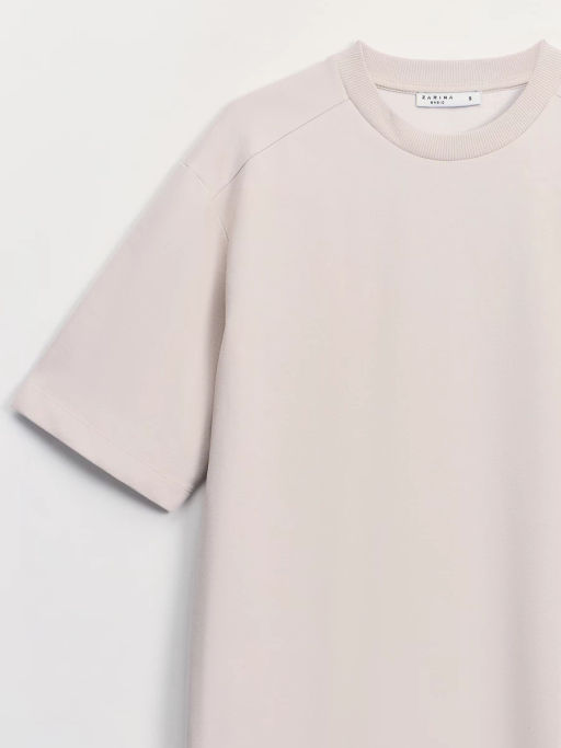Футболка из хлопка прямого кроя ZR2605013414-60 / Zarina
