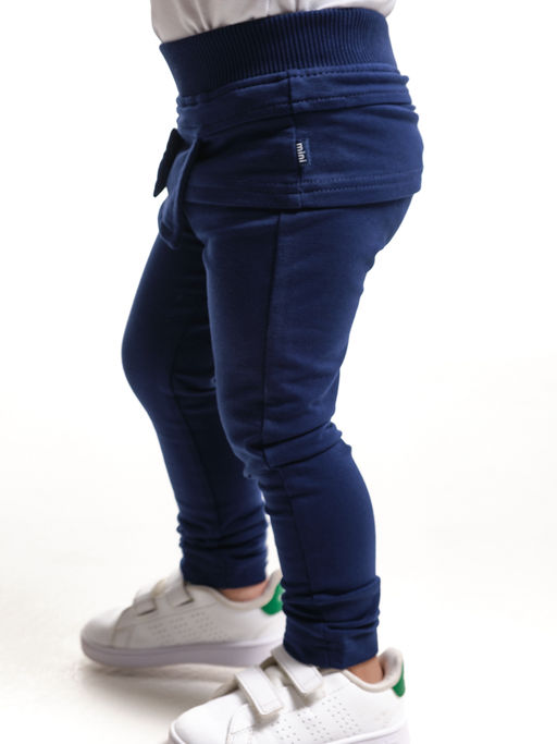 Брюки для девочки UD 0306 синий - Mini maxi фото 3