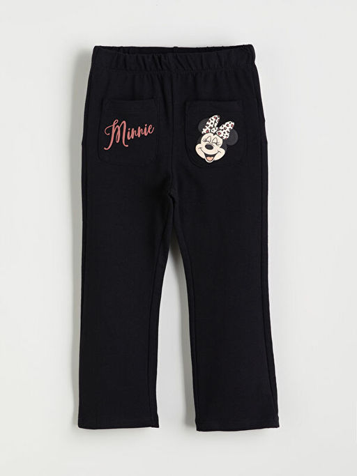 Beli Lastikli Minnie Mouse Bask?l? K?z ?ocuk Tayt