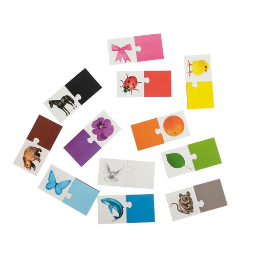 Парные пазлы Цвета, 24 детали - Puzzle time фото 3