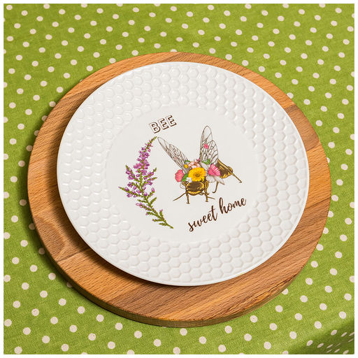 НАБОР ТАРЕЛОК ЗАКУСОЧНЫХ LEFARD HONEY BEE 2 ШТ. 20,5 СМ  фото 4