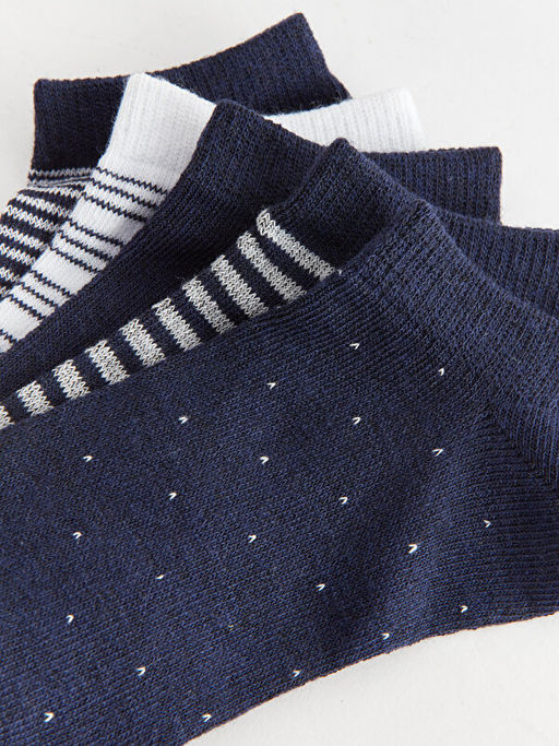 ?izgili Erkek ?ocuk Patik ?orap 5li - Waikiki фото 3