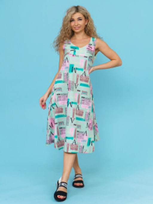 751 Сарафан "Ментол"