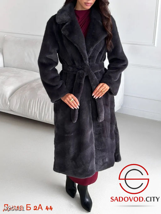 Шуба женская из искусственного меха