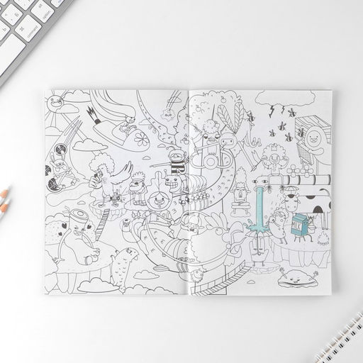 Скетчбук-каракули А5, 32 л Котобук - Artfox фото 3