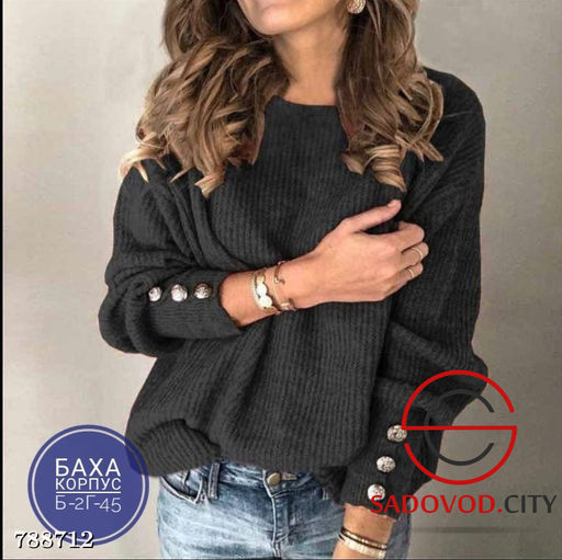 Женский свитер свободный - Bruno фото 2