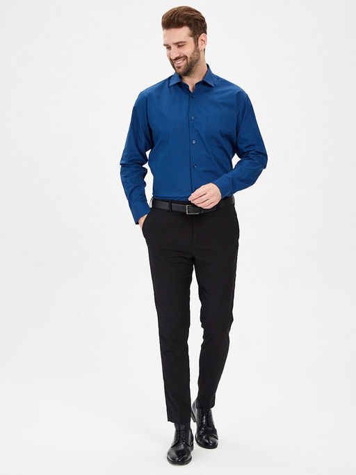 Сорочка мужская длинный рукав GREG 230/119/DB  фото 5