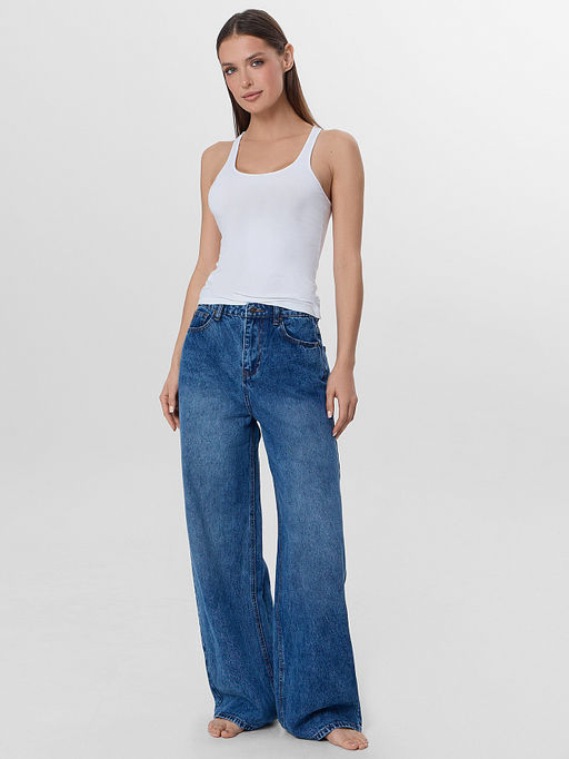 Джинсы женские синие - Mark formelle фото 4