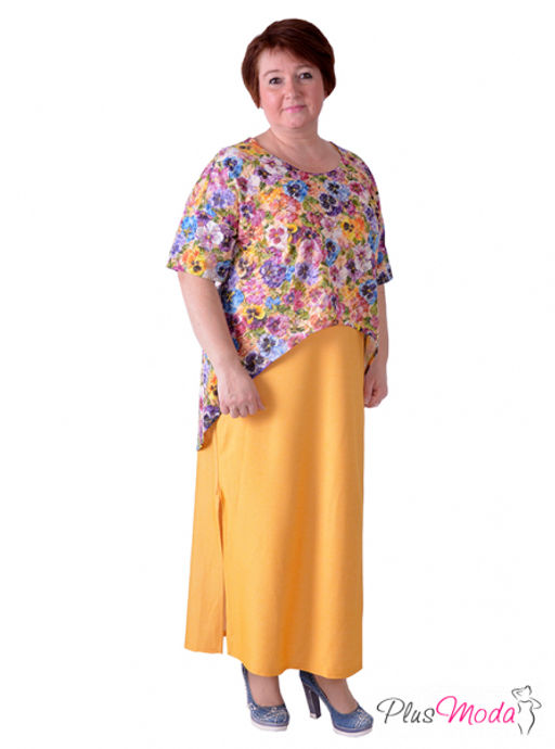 Туника Модель №430 размеры 44-80 - Plusmoda фото 4
