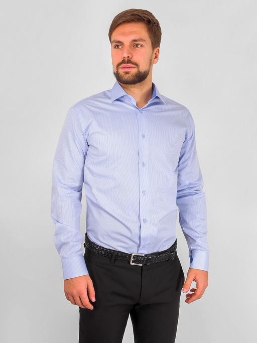 Сорочка мужская длинный рукав GREG 221/191/8232/Z/1  фото 7