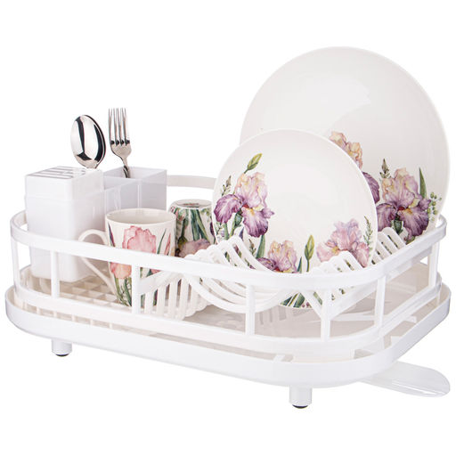 СУШИЛКА ДЛЯ ПОСУДЫ, ЦВЕТ: БЕЛЫЙ - Lefard фото 3