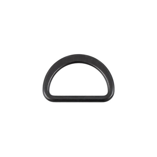 Фурнитура сумочная металл Gamma GHR-20 Полукольцо литое d 20 мм 5 x 2 шт. №06 под черный никель